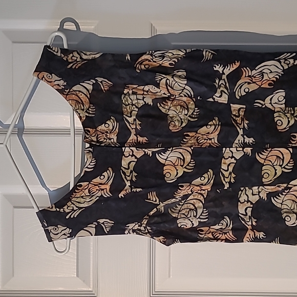 Above the crowd maxi fish dress - Picture 3 of 4